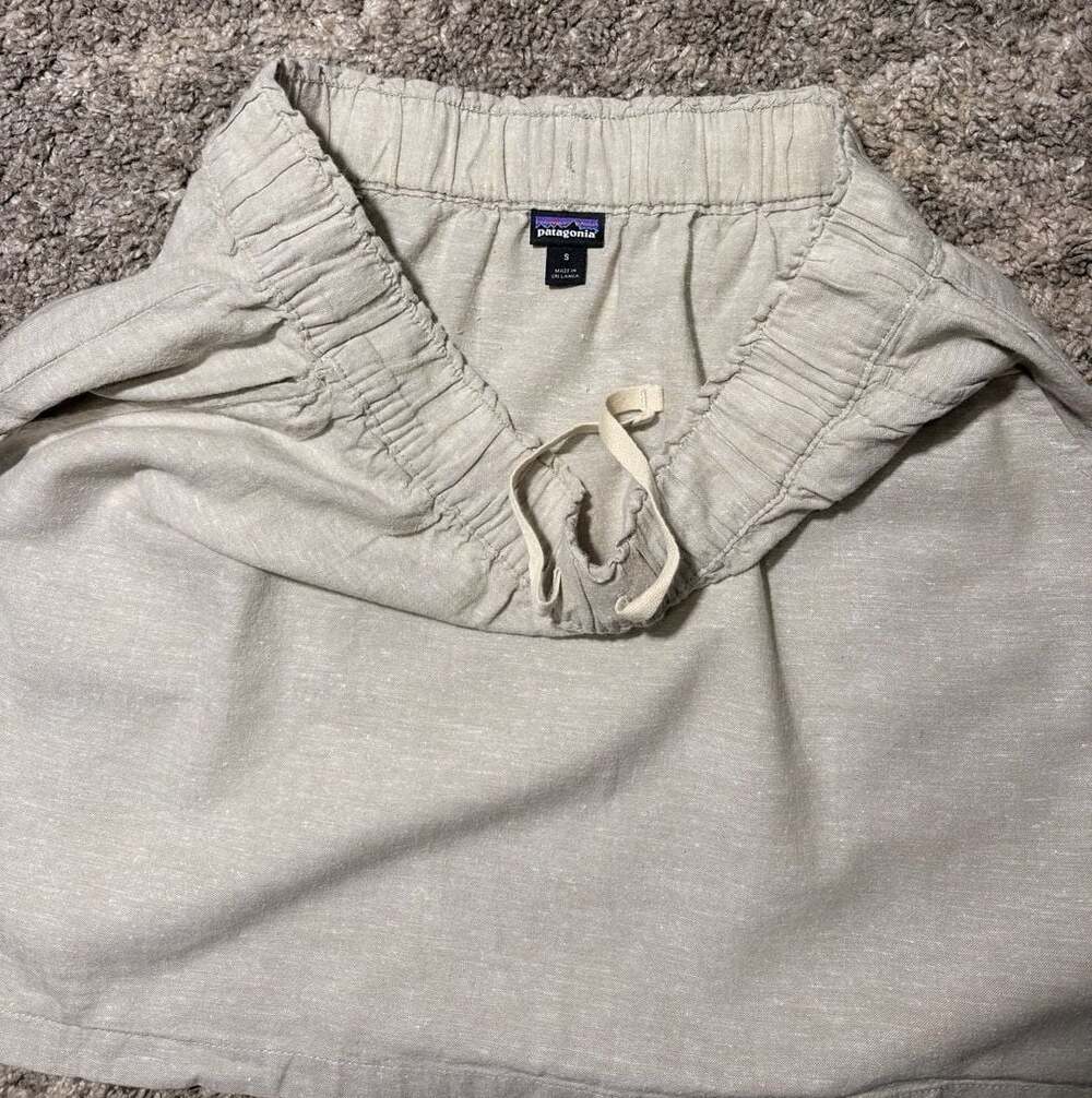 Patagonia Women's Hemp Blend Drawstring Mini Skirt - Picture 2 of 6